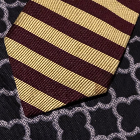 Brooks Brothers Neck Tie Bundle Striped & Geometric 100% Silk Formal Suit B26 - Picture 5 of 14